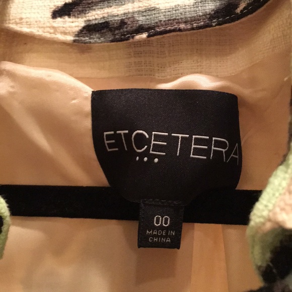 NWOT Etcetera Jacket/Coat - Picture 4 of 5